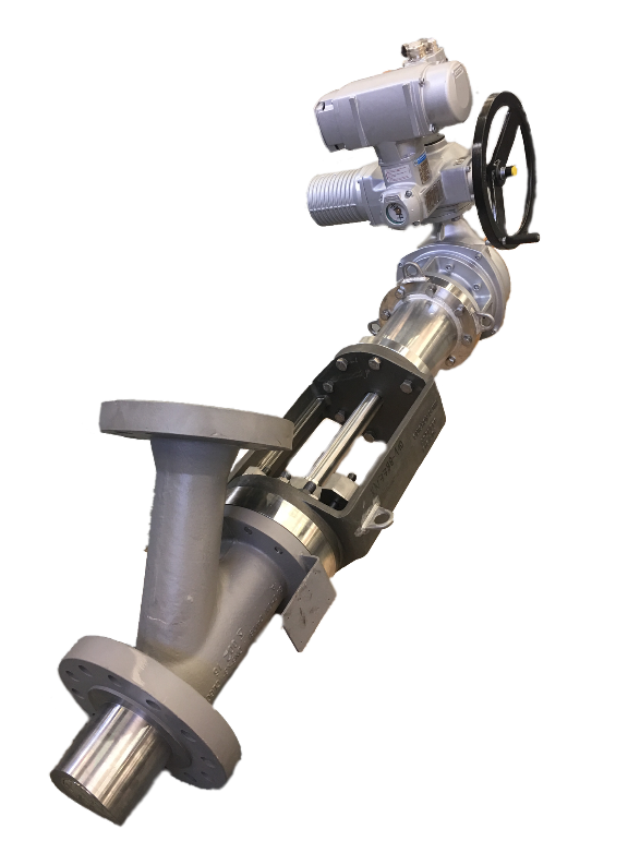 Piston valve single acting actuator