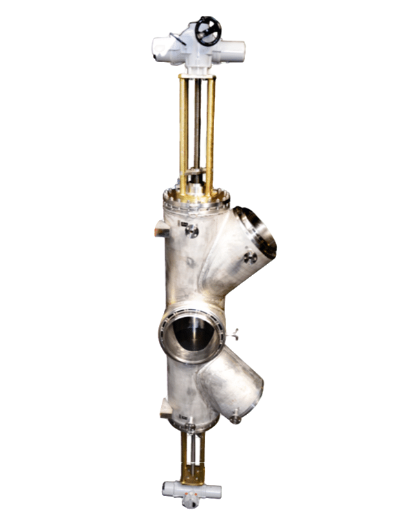 Wisselafsluiter heating jacket