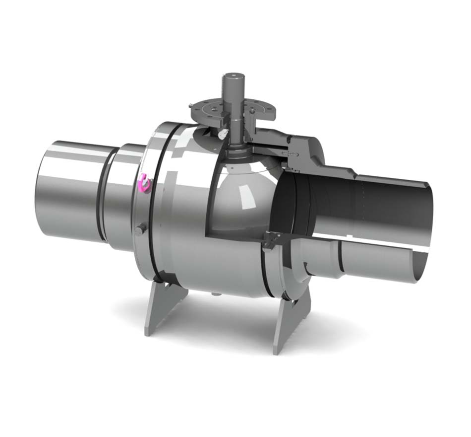 Fully Welded ball valve
