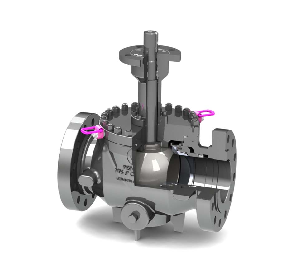 Low Temperature Top Entry ball valve